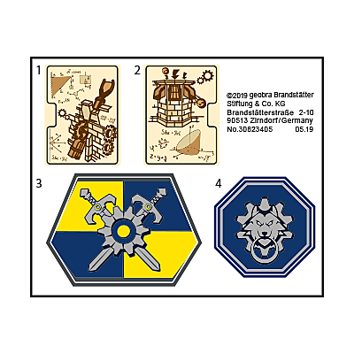 30823405_sparepart/Etikett 70222 "Burg der Artefaktritter"